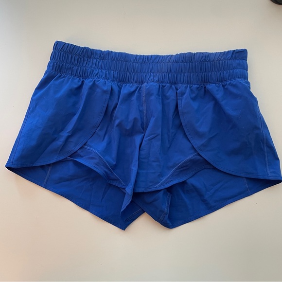 Lululemon Running Shorts, Royal Blue Size 6 - Picture 2 of 9